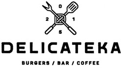 Заявка на торговельну марку № m201903413: delicateka; burgers/bar/coffee; burgers bar coffee; д
