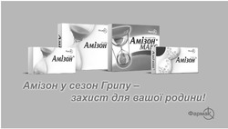 Свідоцтво торговельну марку № 325427 (заявка m202022870): amizon max; амізон макс; амізон у сезон грипу-захист для вашої родини; фармак