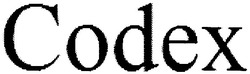 Свідоцтво торговельну марку № 156752 (заявка m201002886): codex