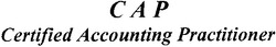 Заявка на торговельну марку № 20041112895: cap; certified accounting practitioner; сар