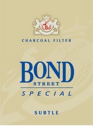 Свідоцтво торговельну марку № 108113 (заявка m200802058): bond; charcoal filter; street; special; subtle