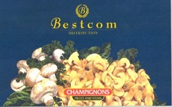 Свідоцтво торговельну марку № 59103 (заявка 2004043745): bestcom; champignons; в