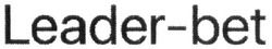 Заявка на торговельну марку № m202022793: leader-bet