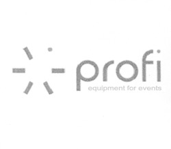 Свідоцтво торговельну марку № 291128 (заявка m201729429): profi equipment for events
