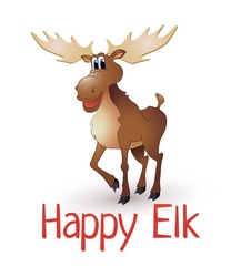 Заявка на торговельну марку № m202207120: happy elk