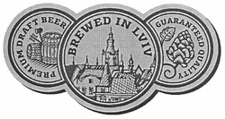 Свідоцтво торговельну марку № 168413 (заявка m201205152): premium draft beer; brewed in lviv; guaranteed quality