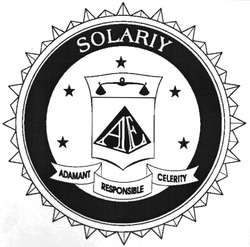 Свідоцтво торговельну марку № 70431 (заявка m200506665): solariy; ae; ае; adamant; responsible; celerity