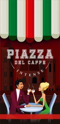Свідоцтво торговельну марку № 346221 (заявка m202116882): piazza del caffe intense