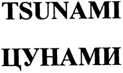 Заявка на торговельну марку № 20040910077: цунами; tsunami
