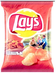 Свідоцтво торговельну марку № 123783 (заявка m200812771): чіпси з натуральної картоплі зі смаком шашлику; чипсы из натурального картофеля со вкусом шашлыка; вкус и качество гарантированы; lay's brand