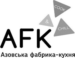 Свідоцтво торговельну марку № 334490 (заявка m202117692): cook&chill; afk; азовська фабрика-кухня