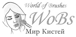 Свідоцтво торговельну марку № 183806 (заявка m201307233): world of brushes; wobs; мир кистей