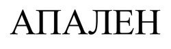 Заявка на торговельну марку № m202523161: апален