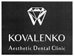 Свідоцтво торговельну марку № 244958 (заявка m201624944): w; kovalenko; aesthetic dental clinic