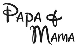 Свідоцтво торговельну марку № 258470 (заявка m201714945): papa&mama; papa mama; рара; тата