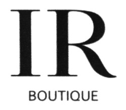 Заявка на торговельну марку № m202420348: ir boutique