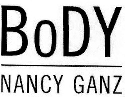 Свідоцтво торговельну марку № 55443 (заявка 20031213438): body; nancy ganz