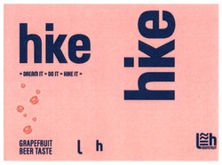 Свідоцтво торговельну марку № 341298 (заявка m202131351): l; j; grapefruit beer taste; hike it; do it; dream it