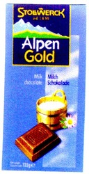 Свідоцтво торговельну марку № 30092 (заявка 99103701): milk; alpen gold; stollwerck