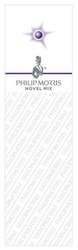 Свідоцтво торговельну марку № 329340 (заявка m202107351): novel mix; philip morris