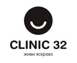 Заявка на торговельну марку № m202416540: живи яскраво; clinic 32