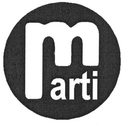 Заявка на торговельну марку № m200806070: marti; m arti