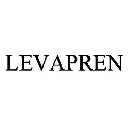 Свідоцтво торговельну марку № 4912 (заявка 101348/SU): levapren
