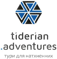 Свідоцтво торговельну марку № 326909 (заявка m202101418): adventures; tiderian; тури для натхненних