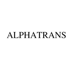 Свідоцтво торговельну марку № 344369 (заявка m202207326): alphatrans