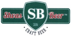 Заявка на торговельну марку № m201517095: sb; 2015; shvas beer тм; craft beer