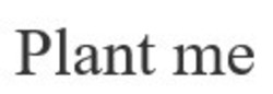 Свідоцтво торговельну марку № 324919 (заявка m202025685): plant me