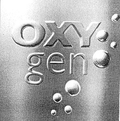 Свідоцтво торговельну марку № 25839 (заявка 98093621): oxy gen