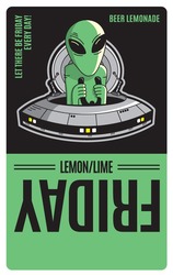 Заявка на торговельну марку № m202000316: friday lemon/lime; let there be friday every day; beer lemonade