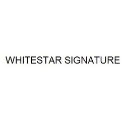 Свідоцтво торговельну марку № 314724 (заявка m202010066): whitestar signature