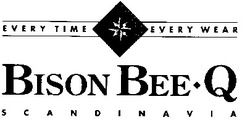 Свідоцтво торговельну марку № 16479 (заявка 96081834): bison bee q; every time every wear