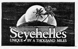 Свідоцтво торговельну марку № 12308 (заявка 94103704): seychelles unique by a thousand miles