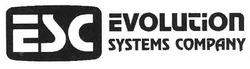 Свідоцтво торговельну марку № 118274 (заявка m200817387): esc; evolution systems company