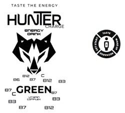 Заявка на торговельну марку № m202305335: в6; в3; в7; в12; с; b6; b3; b7; b12; vitamin complex; green; get start; recharge; wake up; energy drink; taste the energy hunter charge