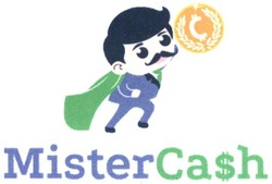 Свідоцтво торговельну марку № 264495 (заявка m201900316): mistercash; mister cash; с