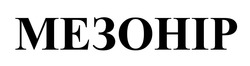 Заявка на торговельну марку № m202514119: мезонір
