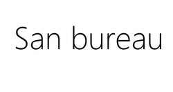 Заявка на торговельну марку № m202507097: san bureau