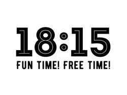 Свідоцтво торговельну марку № 328715 (заявка m202105647): 18 15; 18:15; fun time! free time!