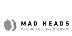 Свідоцтво торговельну марку № 309856 (заявка m201933401): mad heads; marketing advertising development