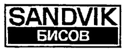 Свідоцтво торговельну марку № 13864 (заявка 95061837): SANDVIK БІСОВ; sandvik; бісов