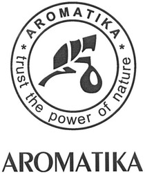 Свідоцтво торговельну марку № 216092 (заявка m201600508): aromatika; trust the power of nature