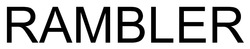 Заявка на торговельну марку № m202519824: rambler