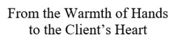 Заявка на торговельну марку № m202517395: clients; from the warmth of hands to the client's heart