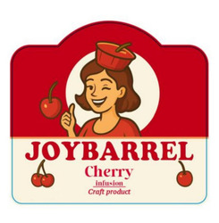 Заявка на торговельну марку № m202516718: infusion; craft product; cherry fusion; joybarrel