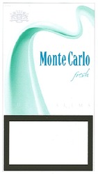 Свідоцтво торговельну марку № 104763 (заявка m200717194): мс; mc; monte carlo; fresh; super slims