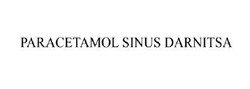 Заявка на торговельну марку № m202119838: paracetamol sinus darnitsa